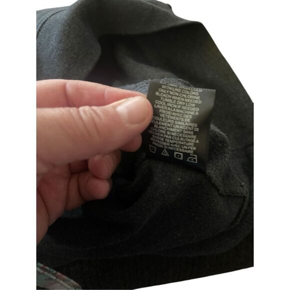 Dravus Mens Gray Brown Colorblock Long Sleeve Henley Pullover Hoodie Size Medium - Picture 8 of 10